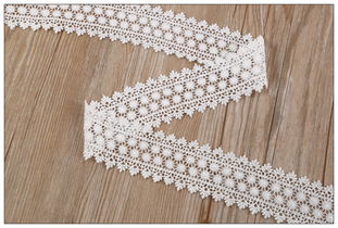 义乌国际商贸城四区 君子兰花边，高品质水溶花边辅料厂家直销